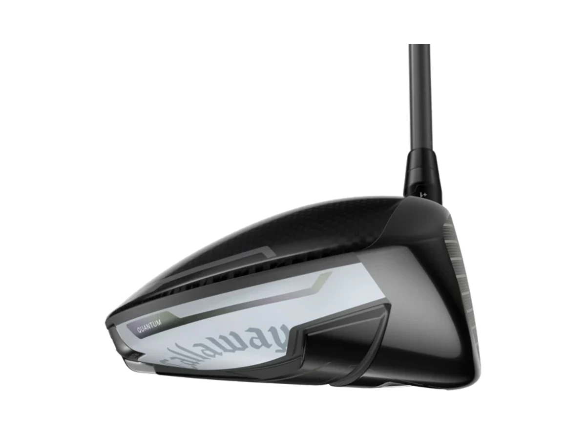 Callaway Quantum Max driver, klubbhuvud sett från tån