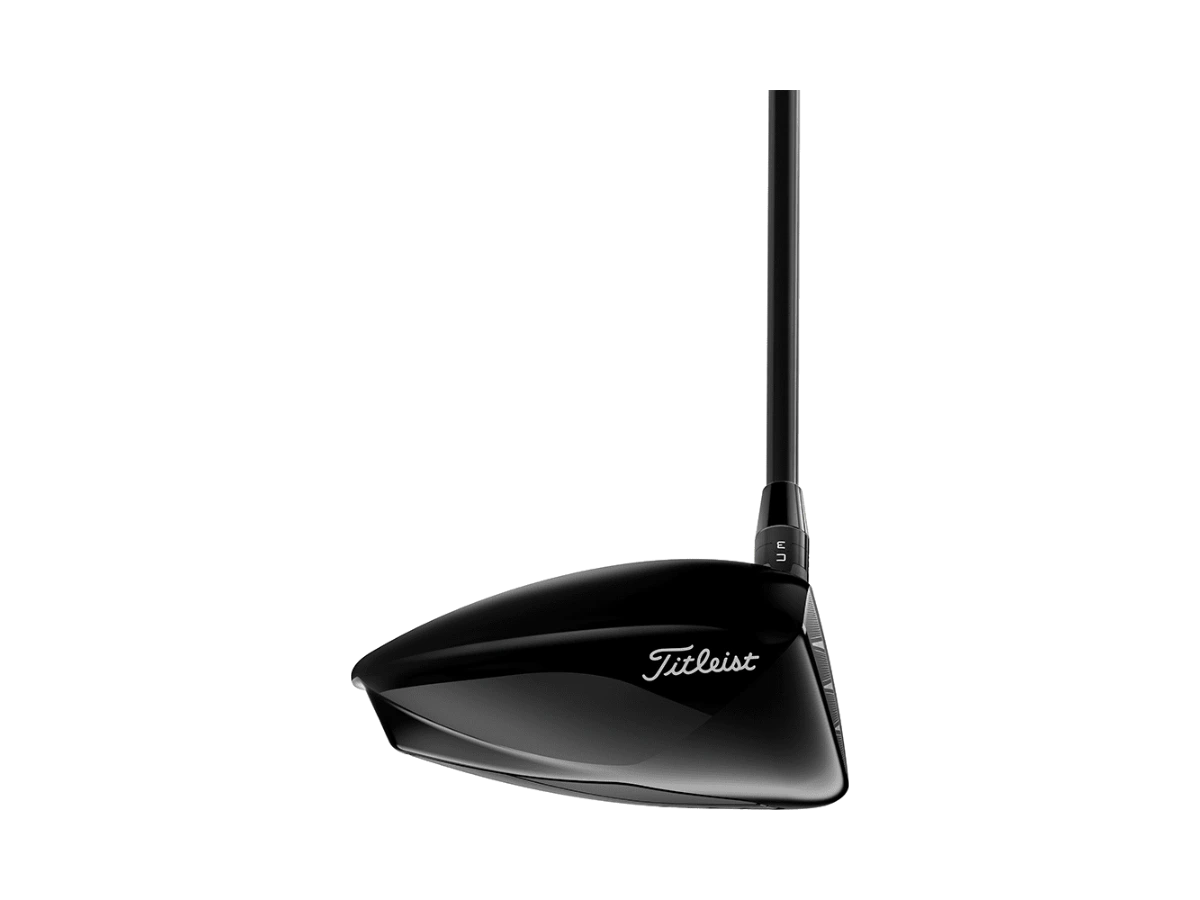 Titleist GT1 driver, klubbhuvud sett från tån