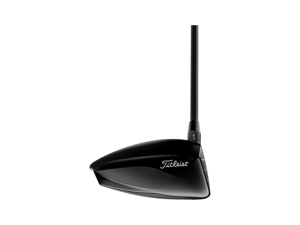Titleist GT1 driver, klubbhuvud sett från tån