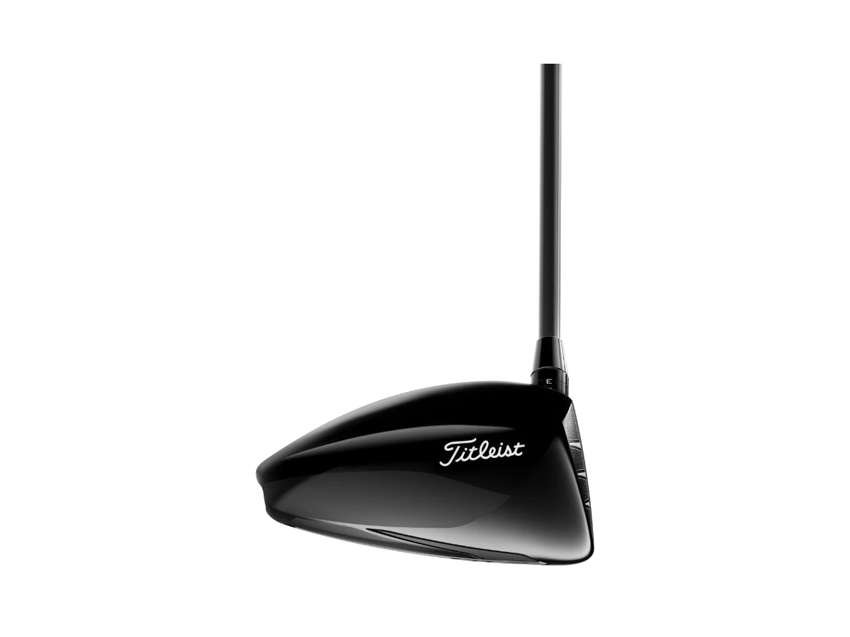 Titleist GT2 driver, klubbhuvud sett från tån