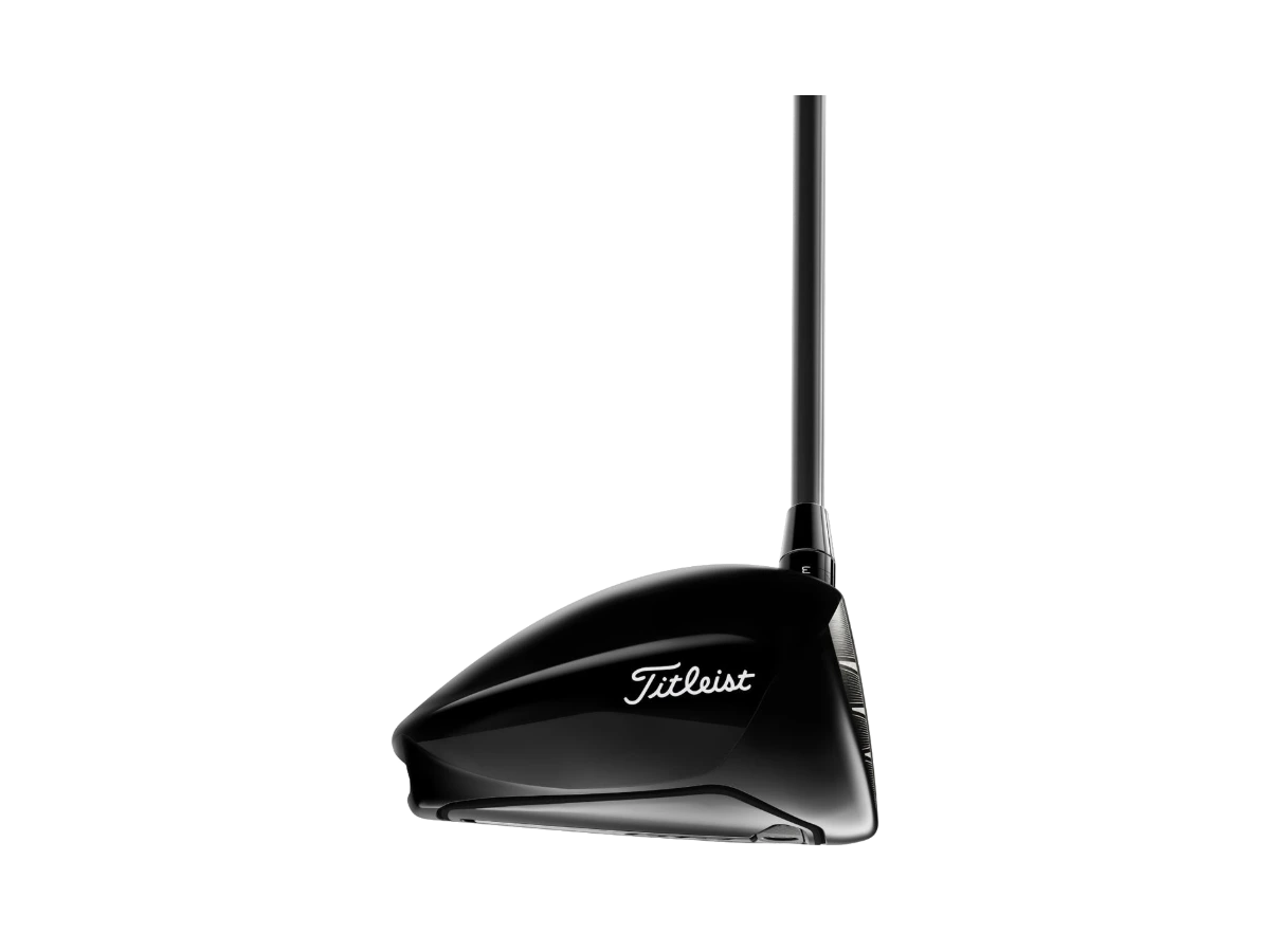 Titleist GT4 driver, klubbhuvud sett från tån