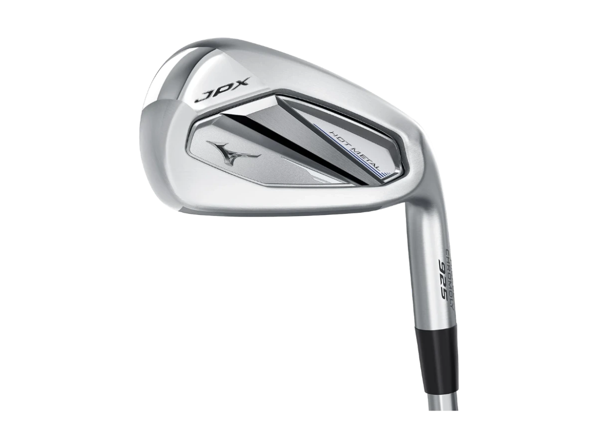Mizuno JPX925 Hot Metal järn, klubbhuvud sett från tån