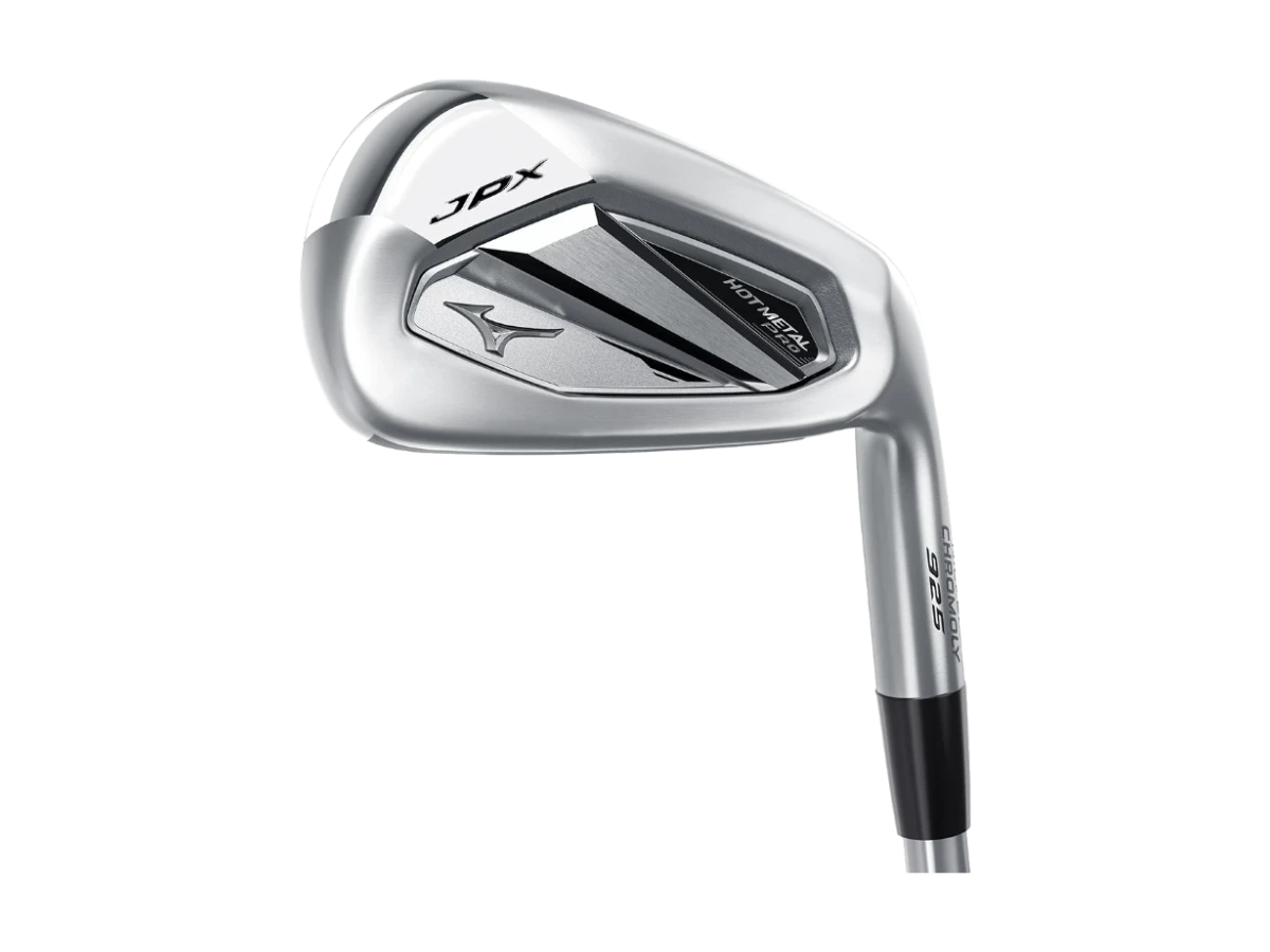 Mizuno JPX925 Hot Metal Pro järn, klubbhuvud sett från tån