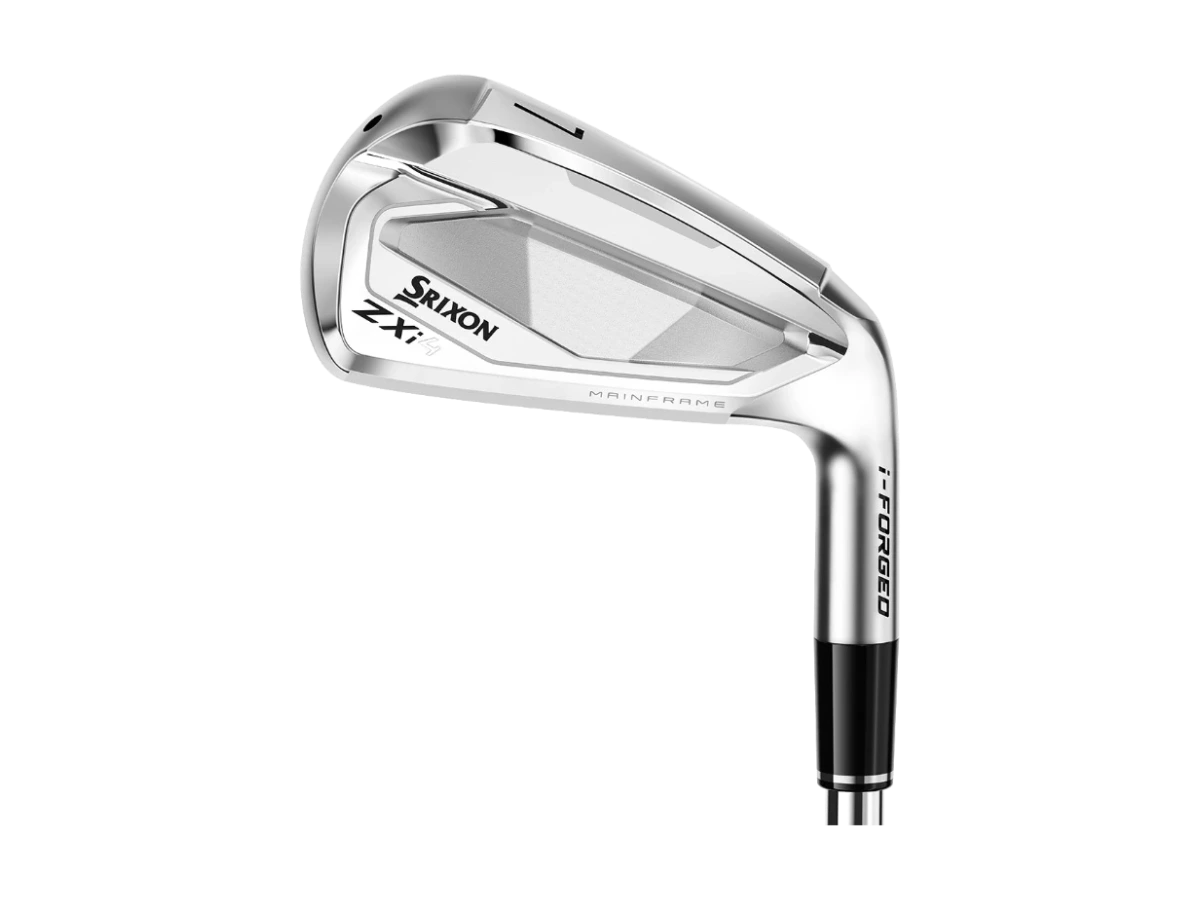 Srixon ZXi4 järn, klubbhuvud sett från tån