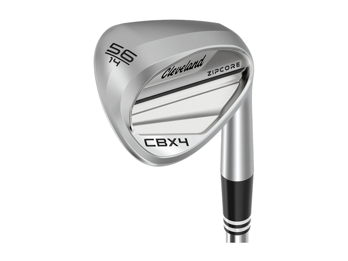 Cleveland CBX 4 ZipCore wedge, klubbhuvud sett från tån