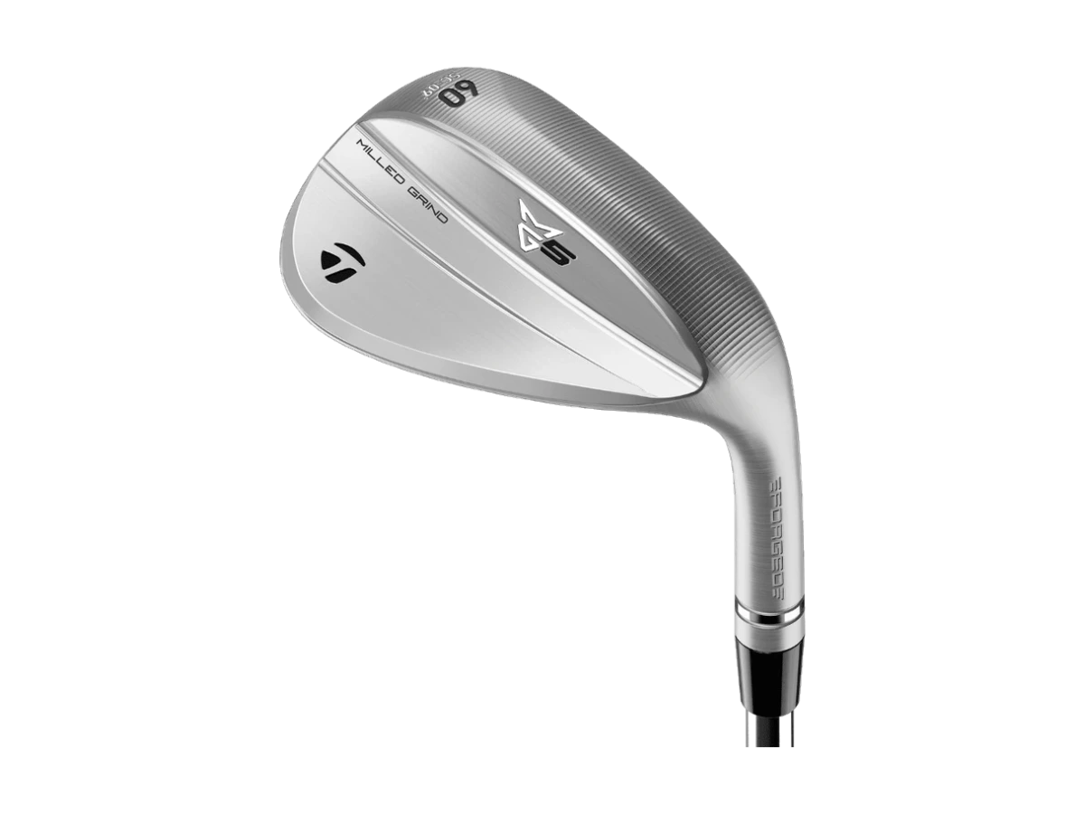 TaylorMade Milled Grind 5 wedge, klubbhuvud sett från tån