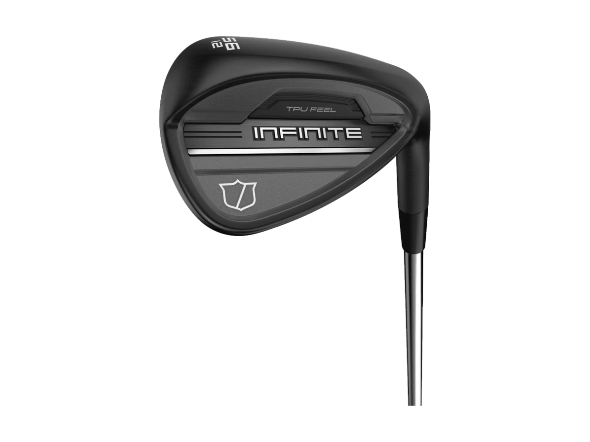 Wilson Infinite wedge 56°, klubbhuvud sett från tån